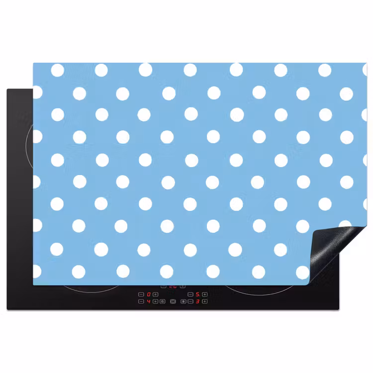 Inductie beschermer - Polka - Dots - Blauw — 1