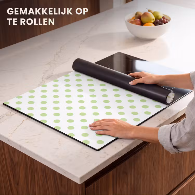 Inductie beschermer - Dots - Klassiek - Groen — 7