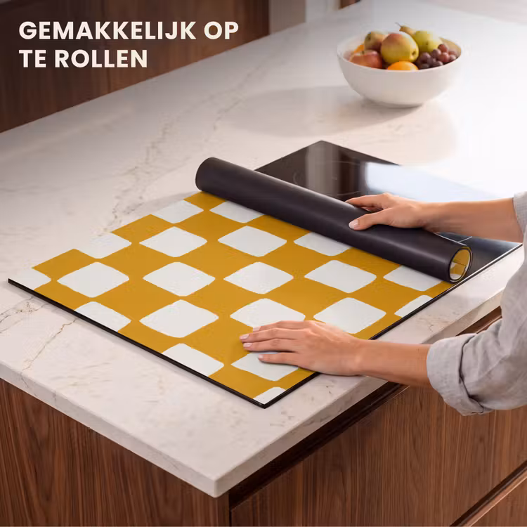 Inductie beschermer - Grafisch - Patroon - Oker — 7