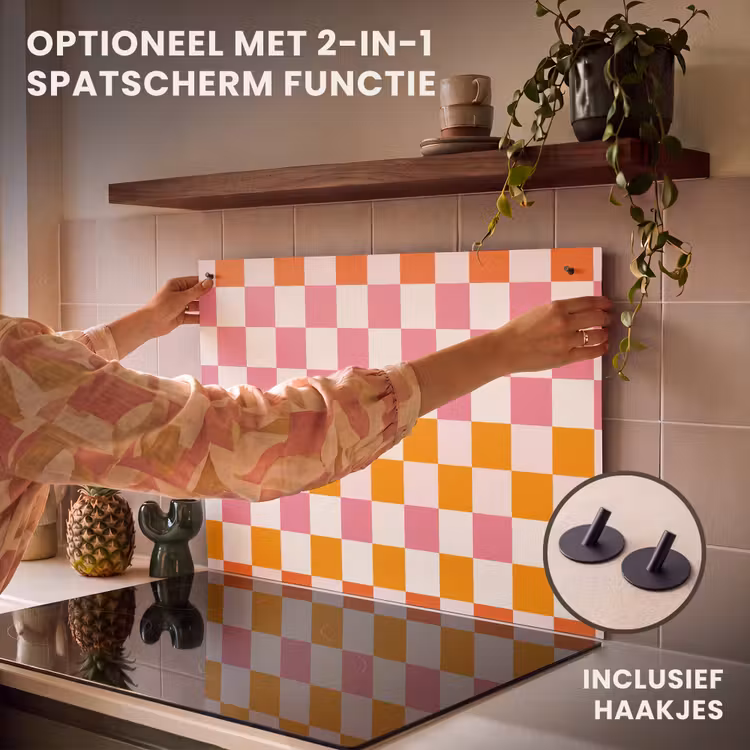 Inductie beschermer - Patroon - Oranje — 10