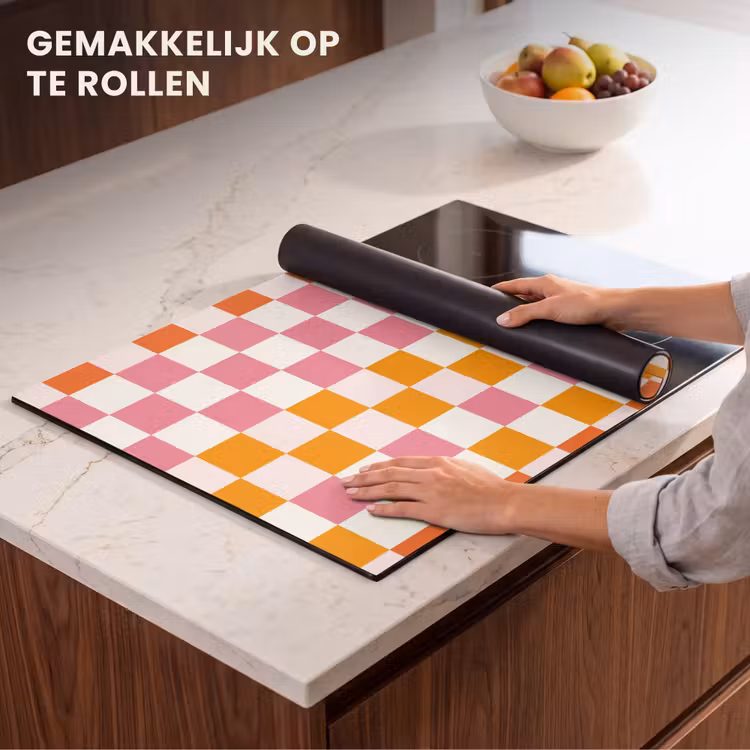 Inductie beschermer - Patroon - Oranje — 7