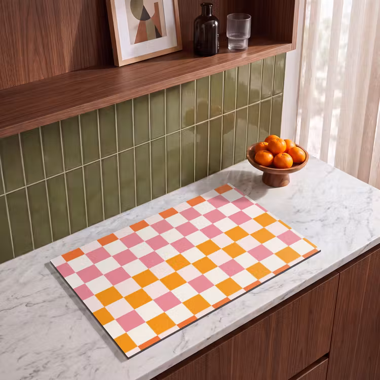 Inductie beschermer - Patroon - Oranje — 8