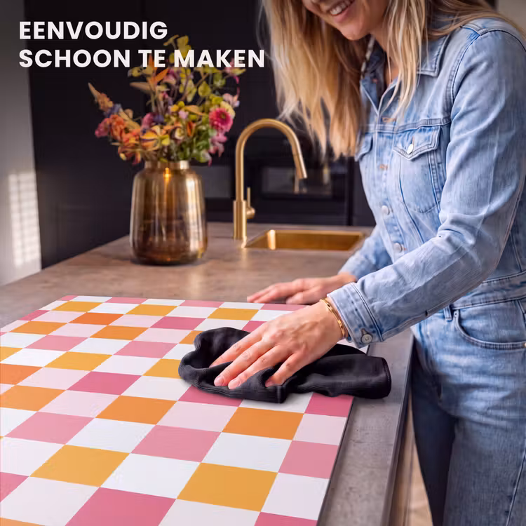 Inductie beschermer - Patroon - Roze — 6