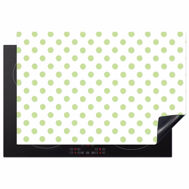 Inductie beschermer - Dots - Klassiek - Groen — 1
