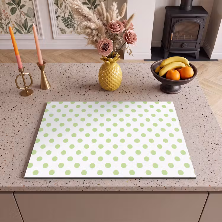 Inductie beschermer - Dots - Klassiek - Groen — 2