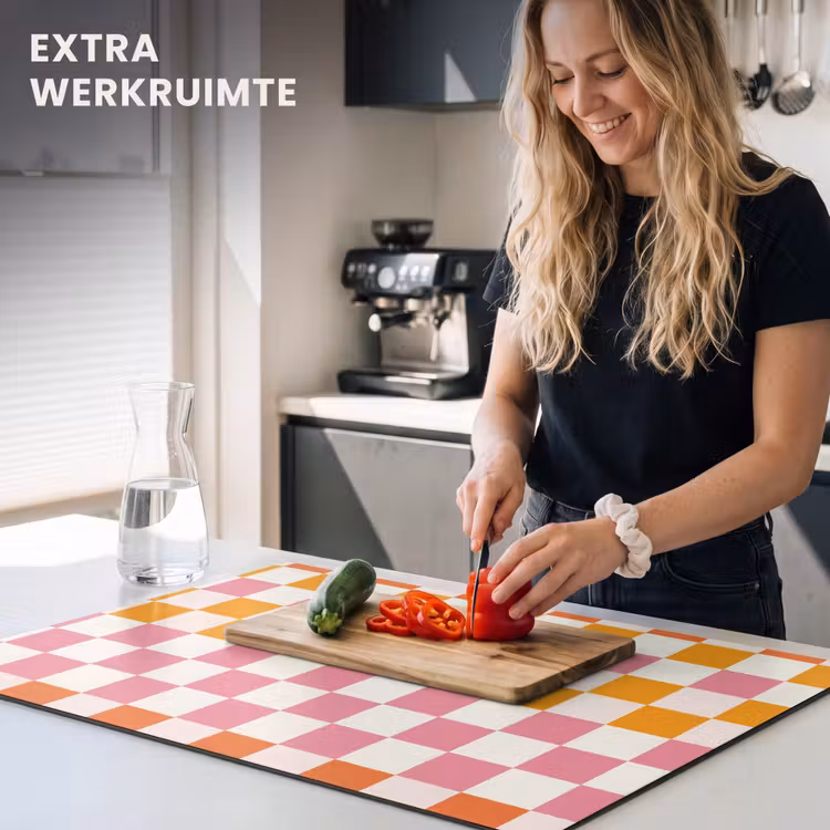 Inductie beschermer - Patroon - Oranje — 4