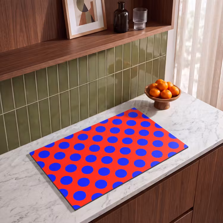 Inductie beschermer - Dots - Klassiek - Rood — 8