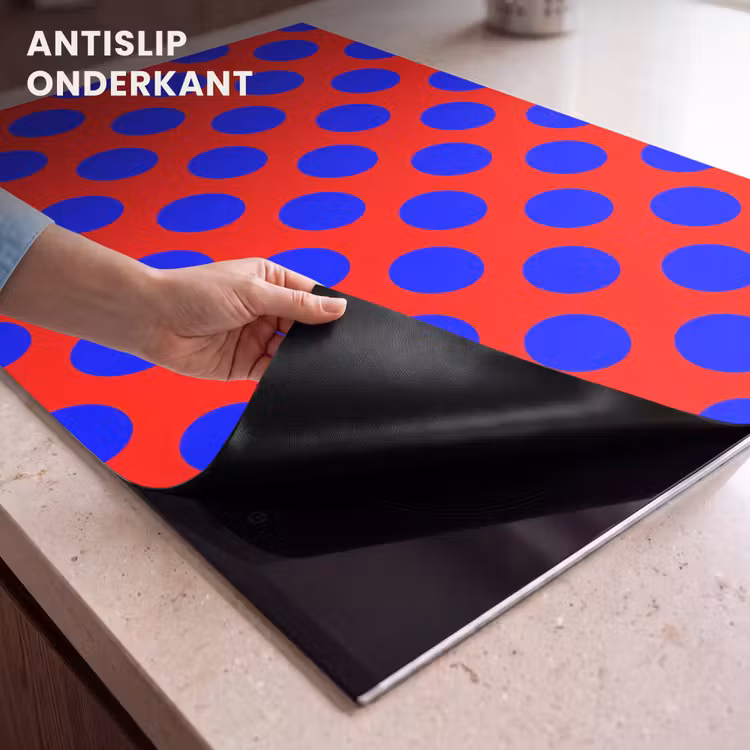 Inductie beschermer - Dots - Klassiek - Rood — 9