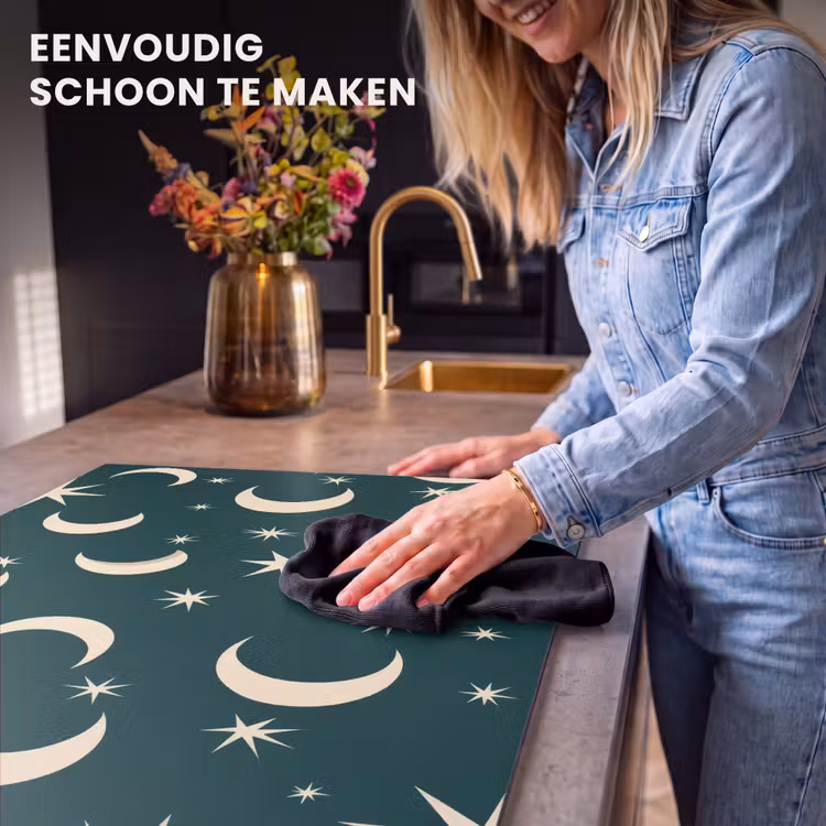 Inductie beschermer - Manen - Sterren - Groen — 6