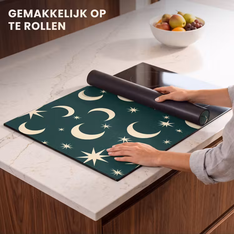 Inductie beschermer - Manen - Sterren - Groen — 7