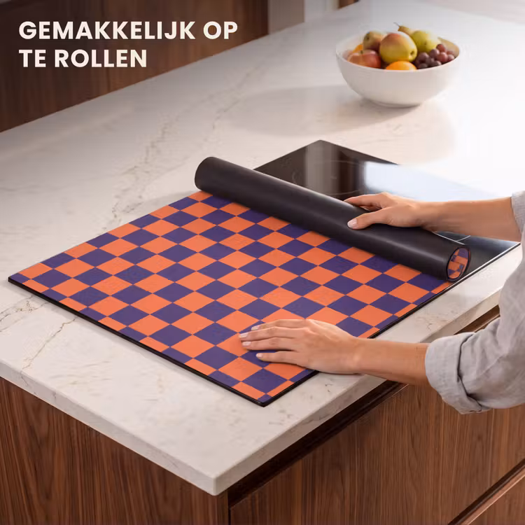 Inductie beschermer - Patroon - Klassiek - Paars — 7