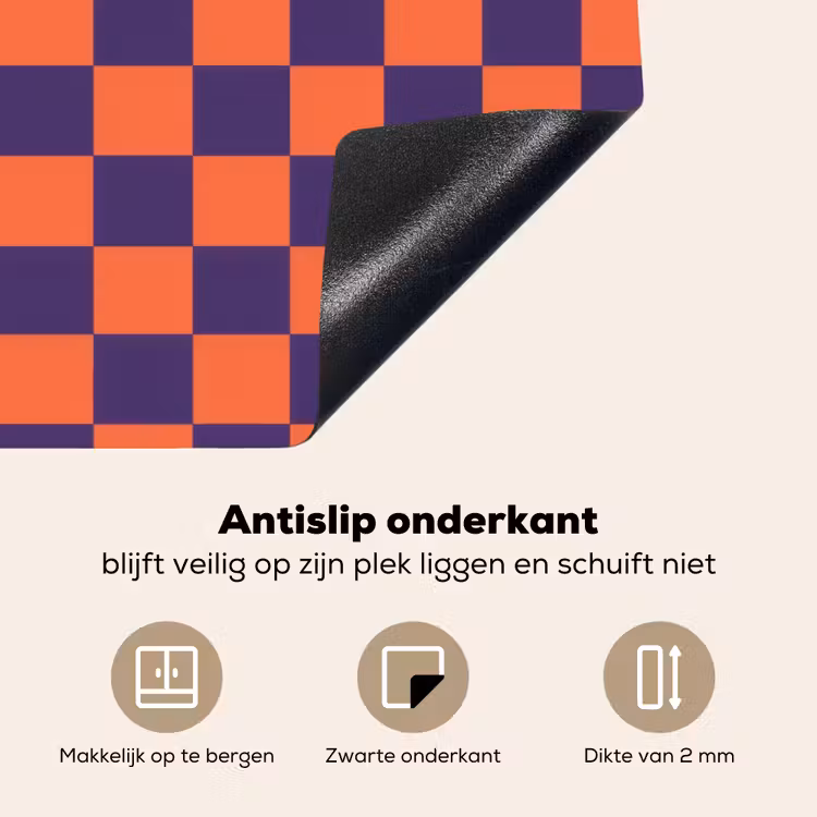 Inductie beschermer - Patroon - Klassiek - Paars — 9