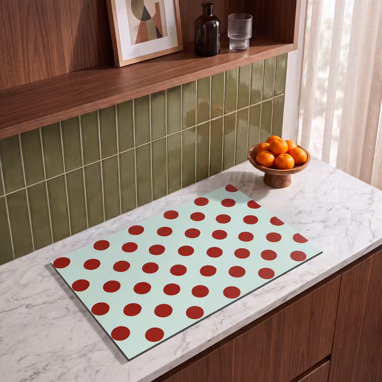 Inductie beschermer - Polka - Dots - Rood — 8