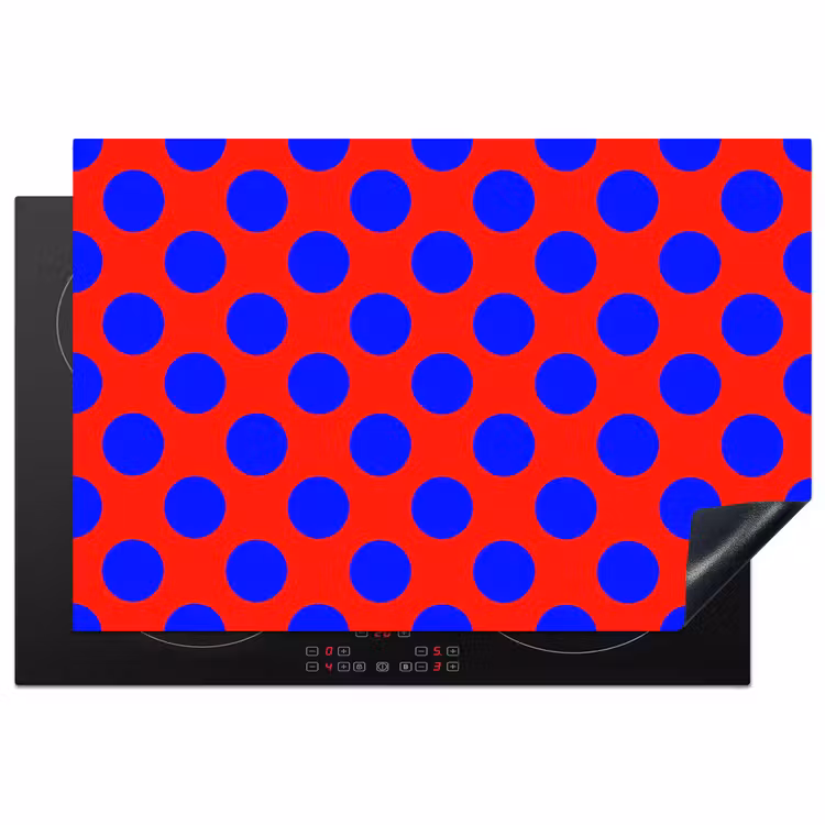 Inductie beschermer - Dots - Klassiek - Rood — 1