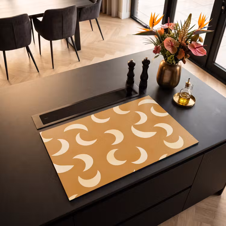 Inductie beschermer - Manen - Patroon - Oker — 5