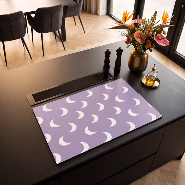 Inductie beschermer - Manen - Patroon - Paars — 5