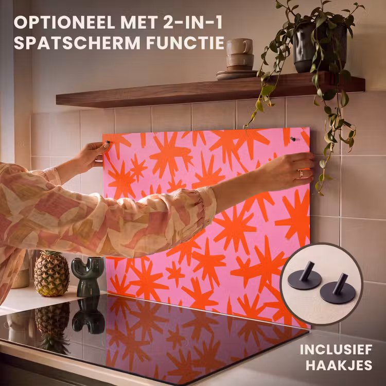 Inductie beschermer - Modern - Sterren - Roze — 10