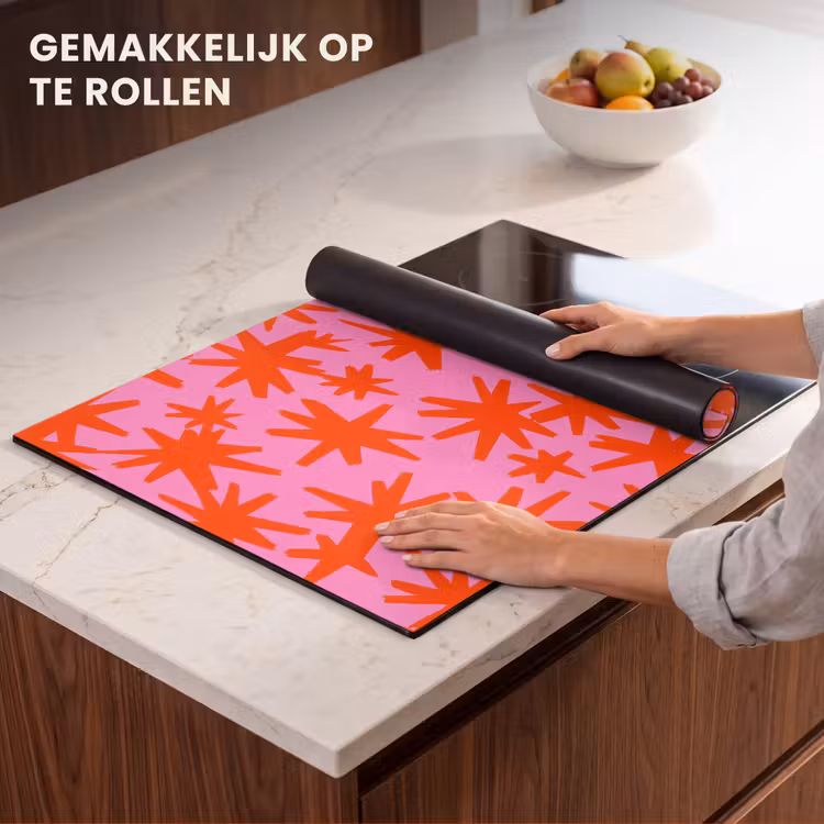 Inductie beschermer - Modern - Sterren - Roze — 7