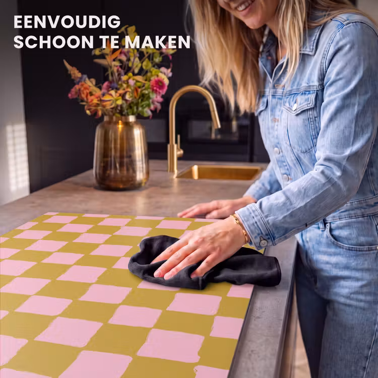 Inductie beschermer - Patroon - Roze — 6