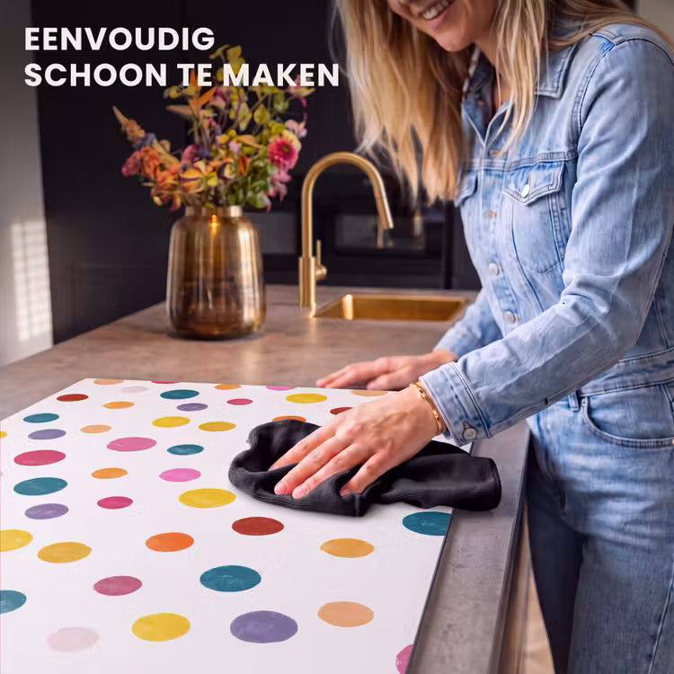 Inductie beschermer - Cirkels - Speels - Kleurrijk — 6