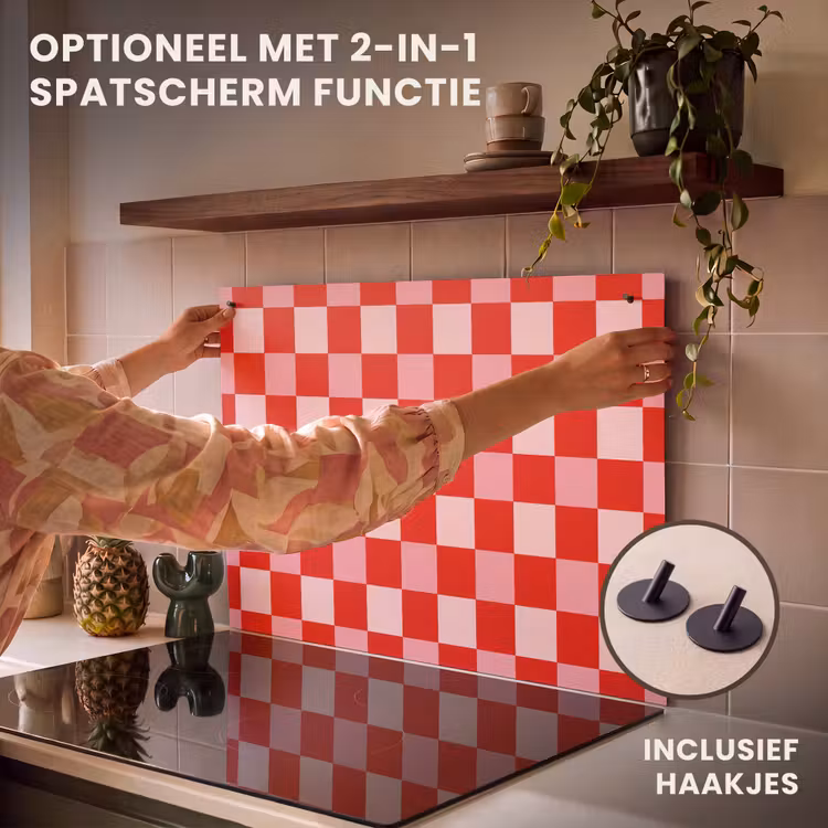 Inductie beschermer - Klassiek - Rood — 10