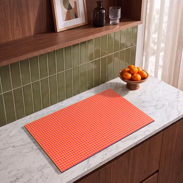 Inductie beschermer - Modern - Stippen - Oranje — 8
