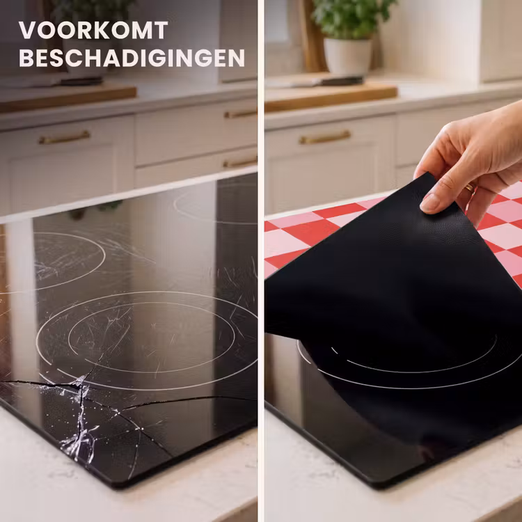 Inductie beschermer - Klassiek - Rood — 3