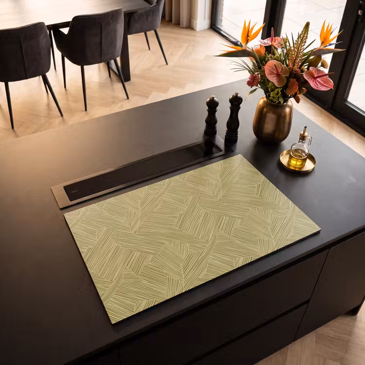 Inductie beschermer - Abstract - Modern - Groen — 5