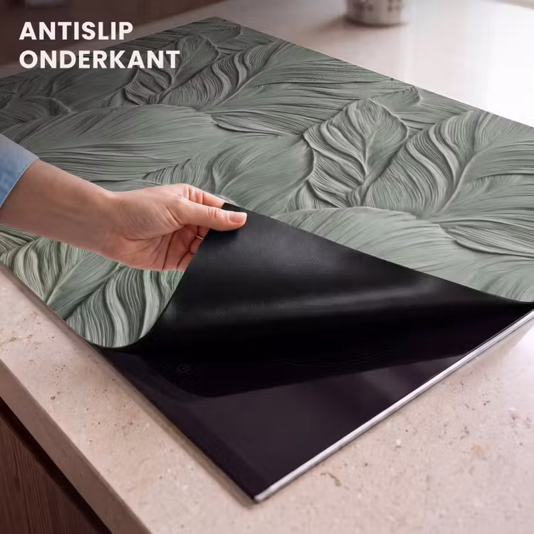 Inductie beschermer - Bladeren - Textuur - Groen — 9