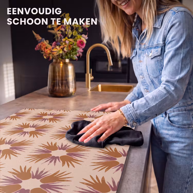 Inductie beschermer - Ornament - Patroon - Oker — 6