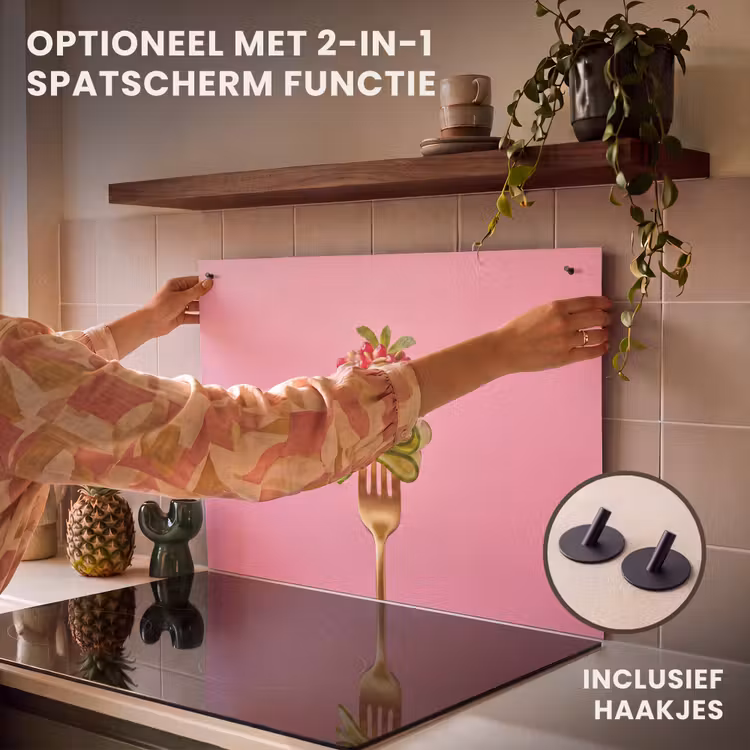 Inductie beschermer - Eten - Vork - Roze — 10