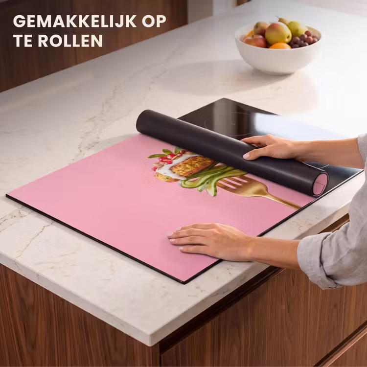 Inductie beschermer - Eten - Vork - Roze — 7