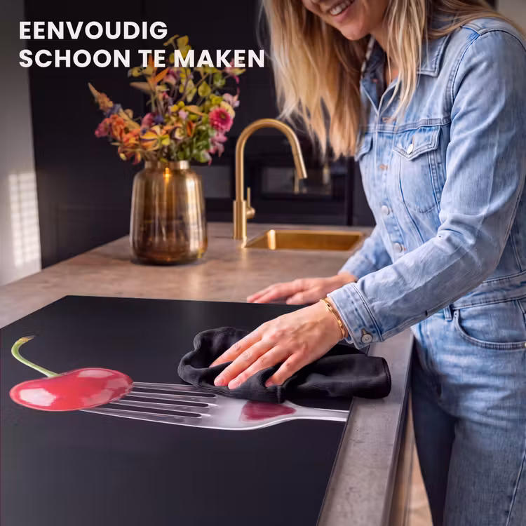 Inductie beschermer - Rode kers - Vork — 6