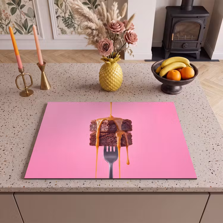 Inductie beschermer - Brownie - Karamel - Eten — 2