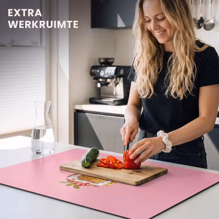 Inductie beschermer - Eten - Vork - Roze — 4