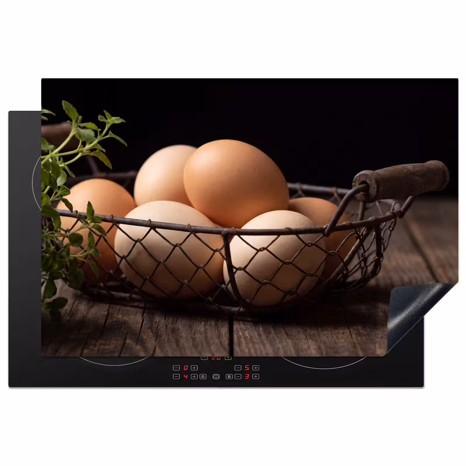 Inductie beschermer - Eieren - Mand - Eten — 1