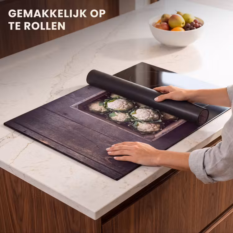 Inductie beschermer - Bloemkool - Houten kist — 7