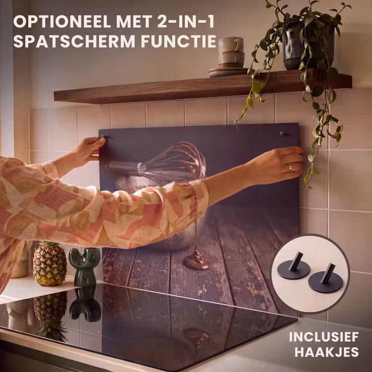 Inductie beschermer - Chocolade - Beslag - Eten — 10