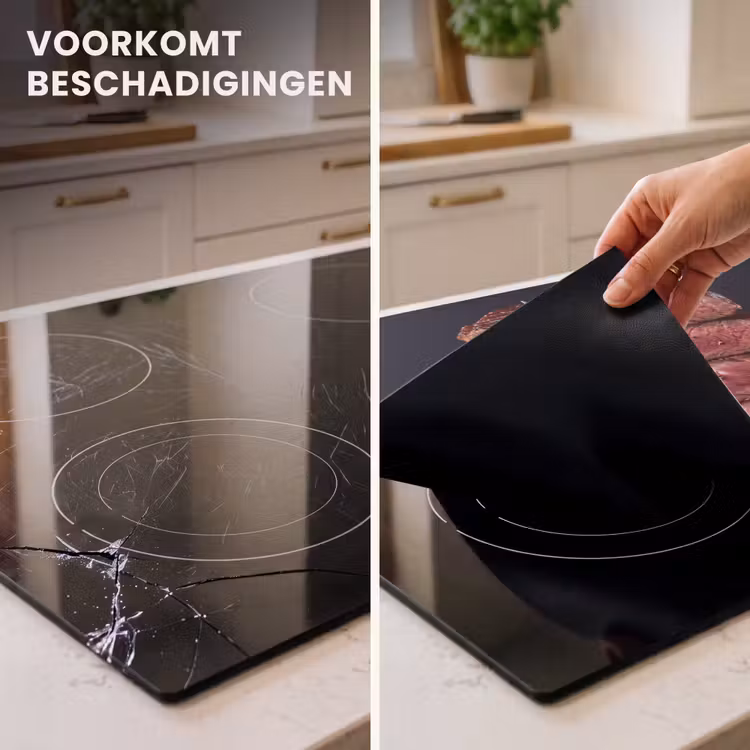 Inductie beschermer - Eten - Rosé - Vork — 3