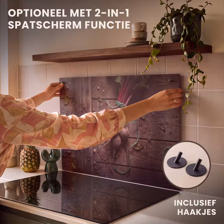 Inductie beschermer - Groente - Bieten - Rustiek — 10