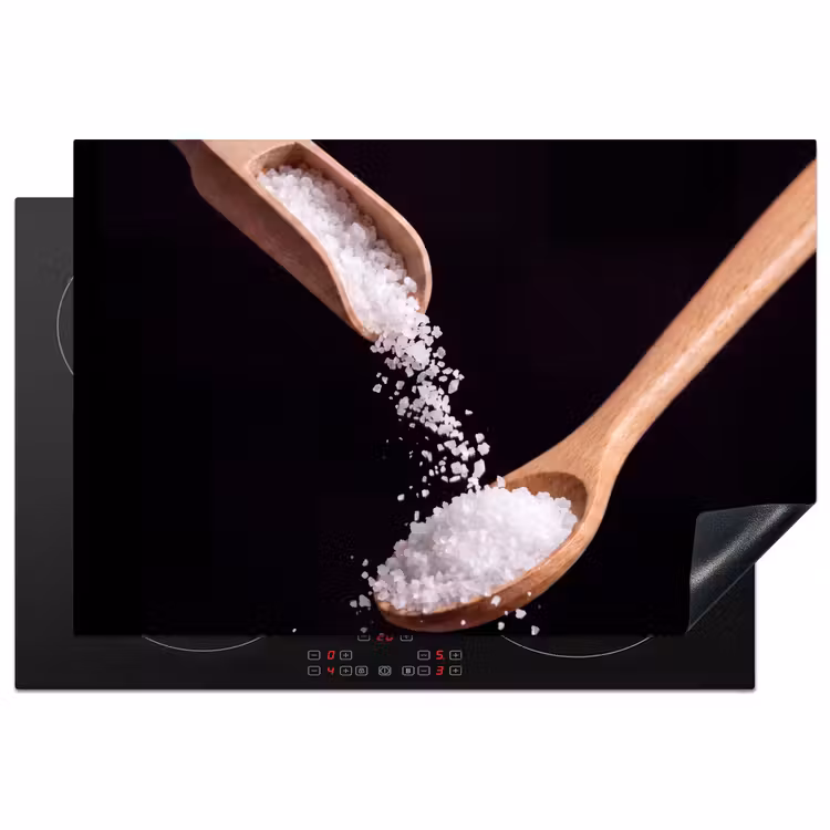 Inductie beschermer - Eten - Zout - Hout — 1