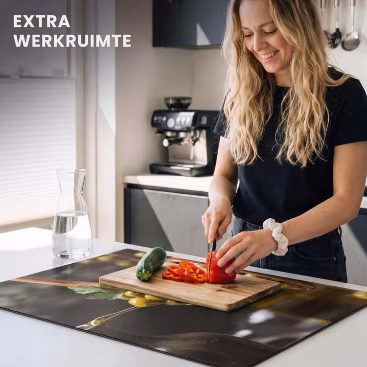 Inductie beschermer - Olijven - Olijfolie - Eten — 4
