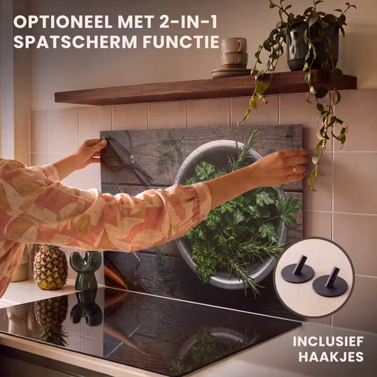 Inductie beschermer - Groenten - Hout - Eten — 10