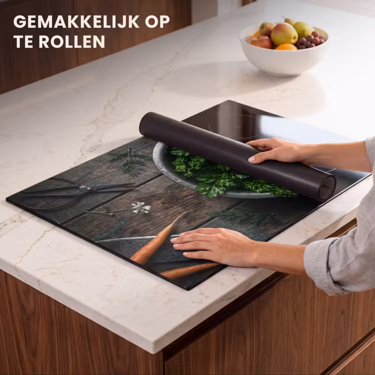 Inductie beschermer - Groenten - Hout - Eten — 7