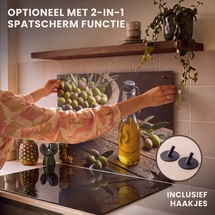 Inductie beschermer - Olijven - Eten - Rustiek — 10