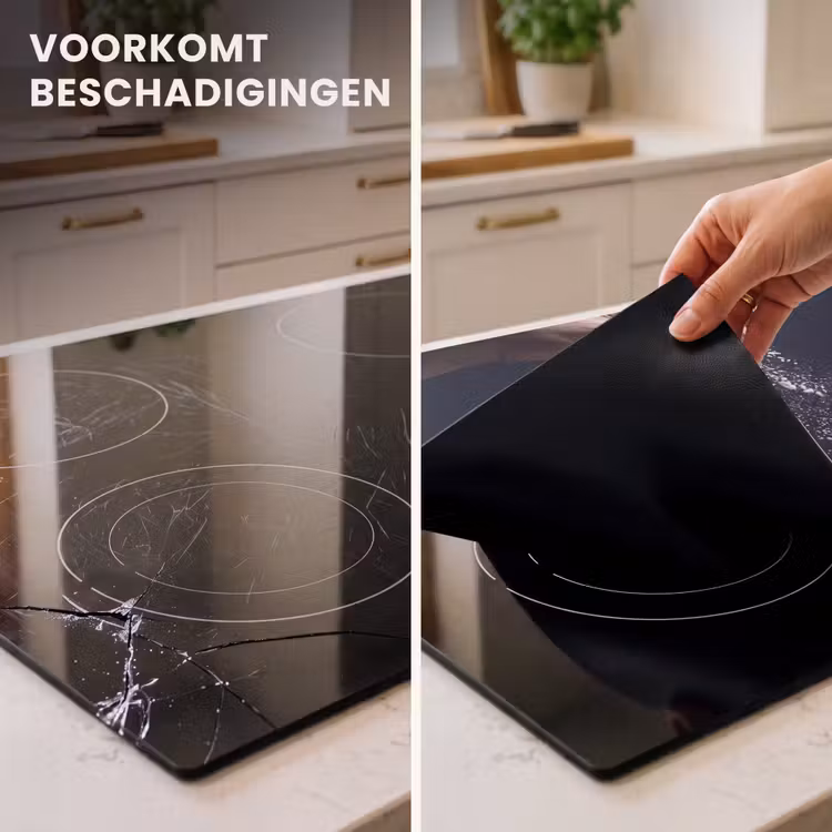 Inductie beschermer - Deeg - Hand - Bakken — 3