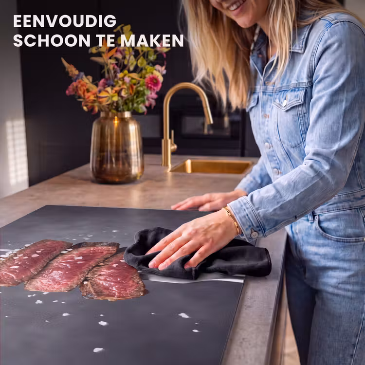 Inductie beschermer - Eten - Vlees - Zout — 6