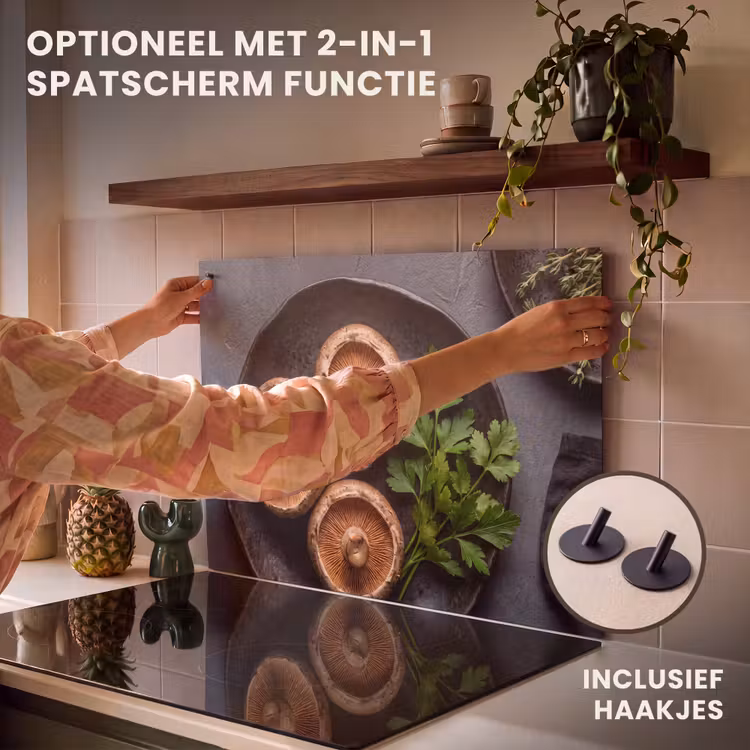 Inductie beschermer - Paddestoelen - Kruiden - Eten — 10