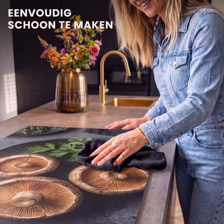 Inductie beschermer - Paddestoelen - Kruiden - Eten — 6