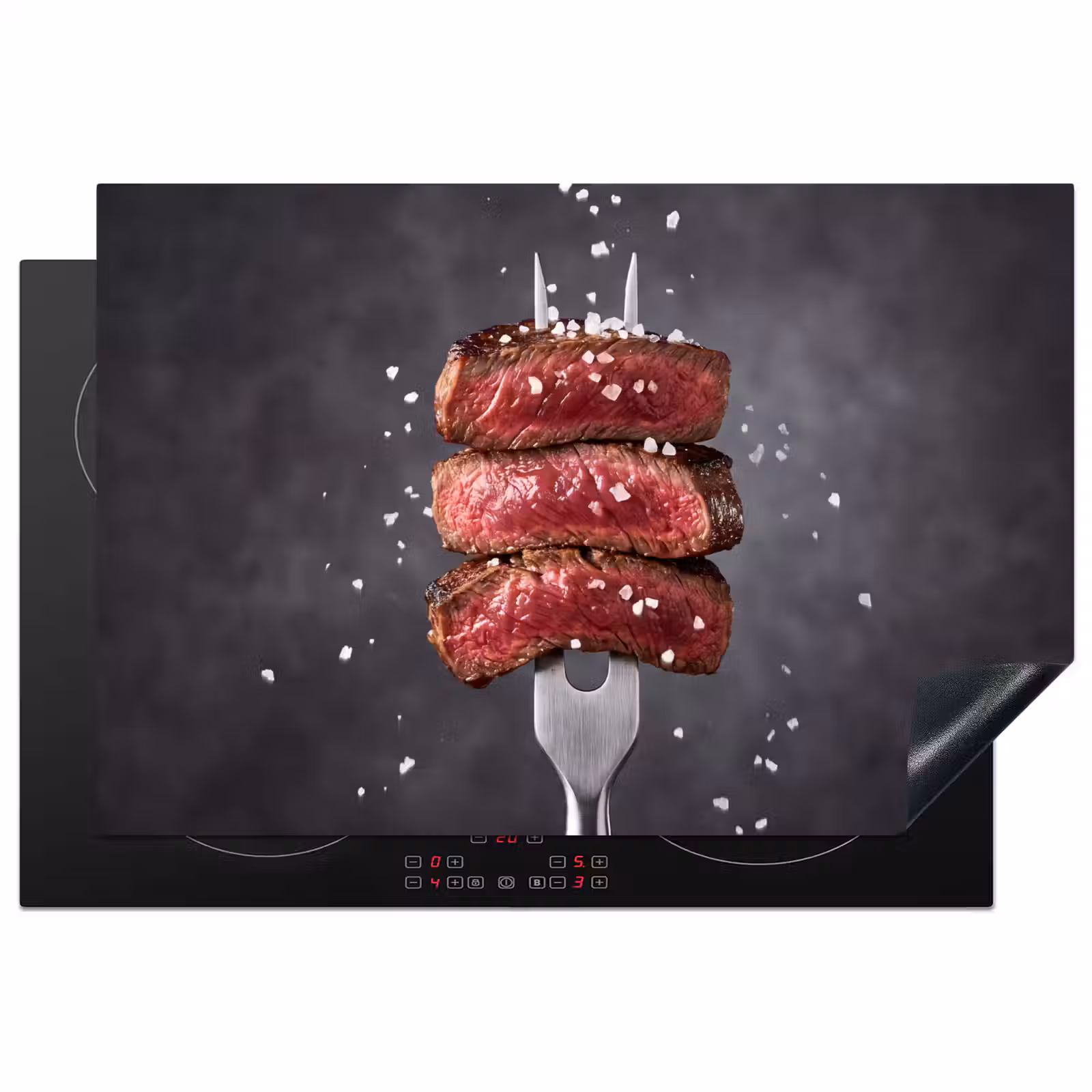 Inductie beschermer - Eten - Vlees - Zout — 1